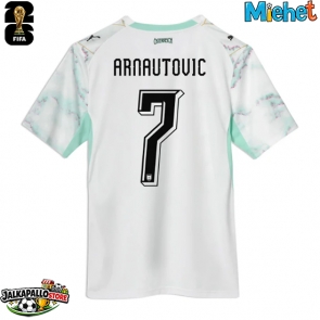 Itävalta Marko Arnautovic #7 Vieraspaita MM-kisat 2026 Lyhythihainen